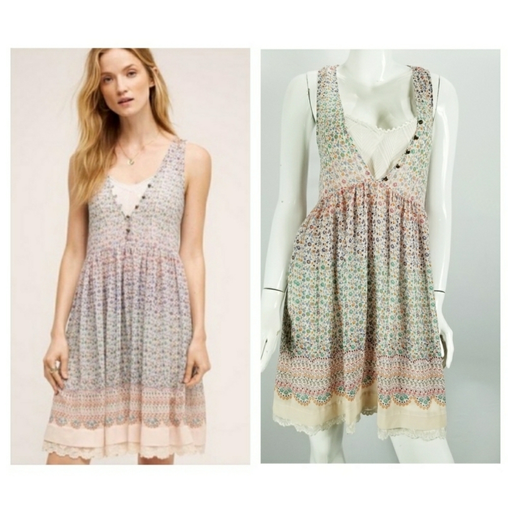 Maeve Violetta Dress Relaxed Silhouette Sz Small